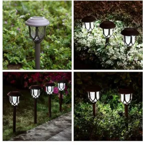 1 pc Solar Powered Modern Pathway LED Lights