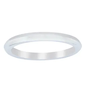 14ct White Gold Saturn Band