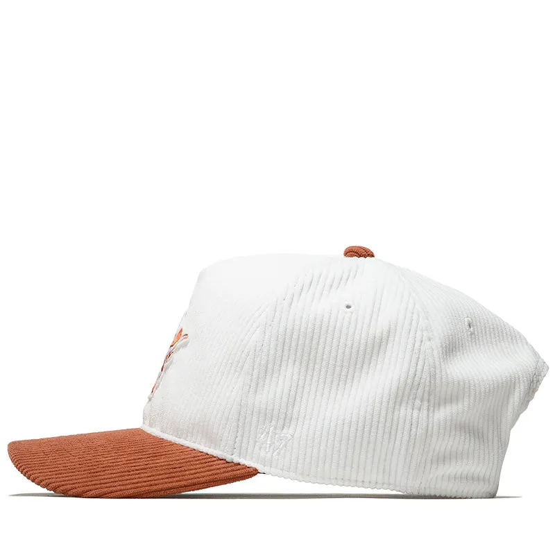 47 Brand x Politics Texas Longhorns Snapback - White/Burnt Orange