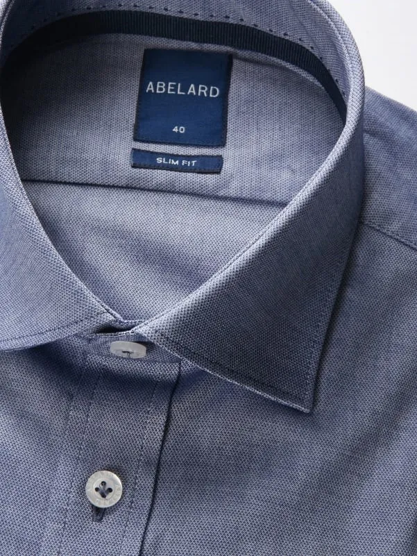 Abelard Ravello Oxford Classic Fit Navy Shirt