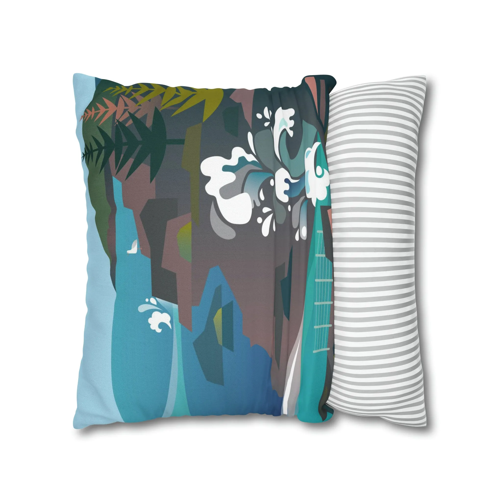 Acadia National Park, Thunder Hole Cushion Cover