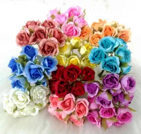 Artificial Carnations Fabric Flowers for Party Decor Gifts or Crafts - Design 1