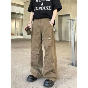 Asymmetric Pocket Cargo Pants