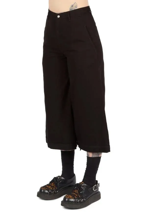 Asymmetric Skirt Pants