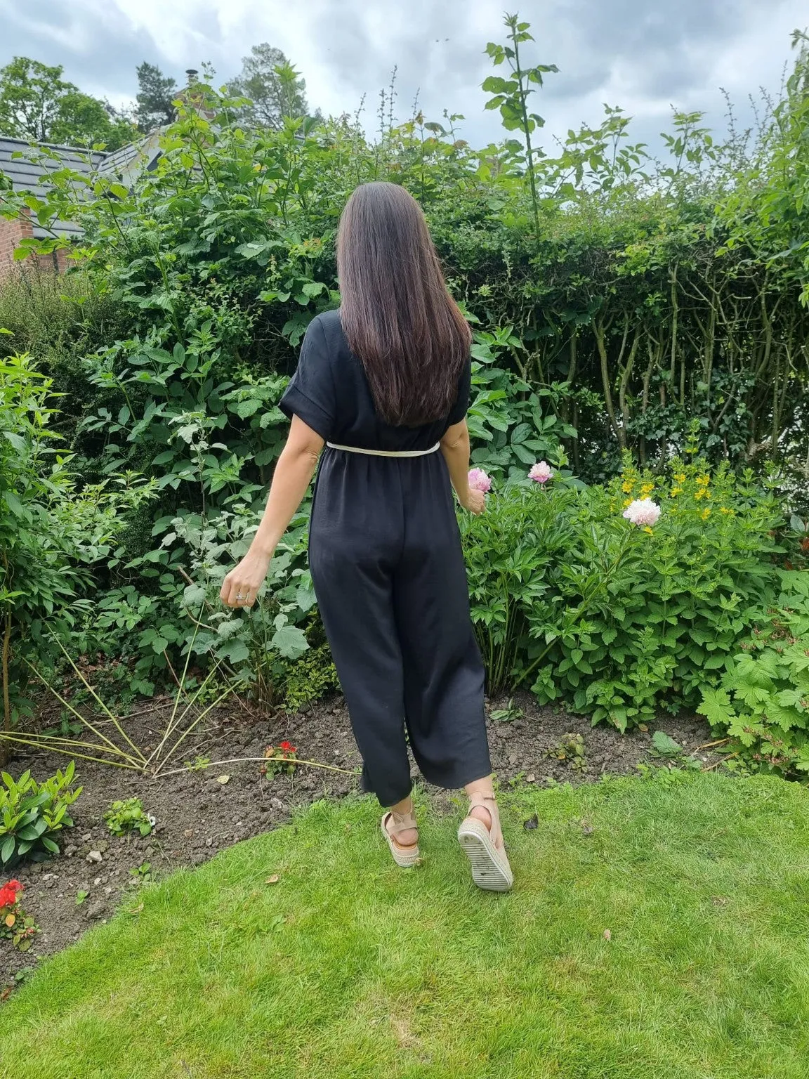 Basic Jumpsuit Celeste