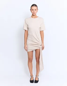 BASSETTE MINI DRESS | ECRU