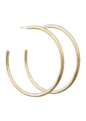 Bast Hoops-Gold