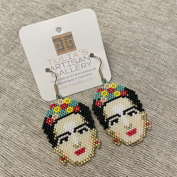 Beaded Frida Earrings