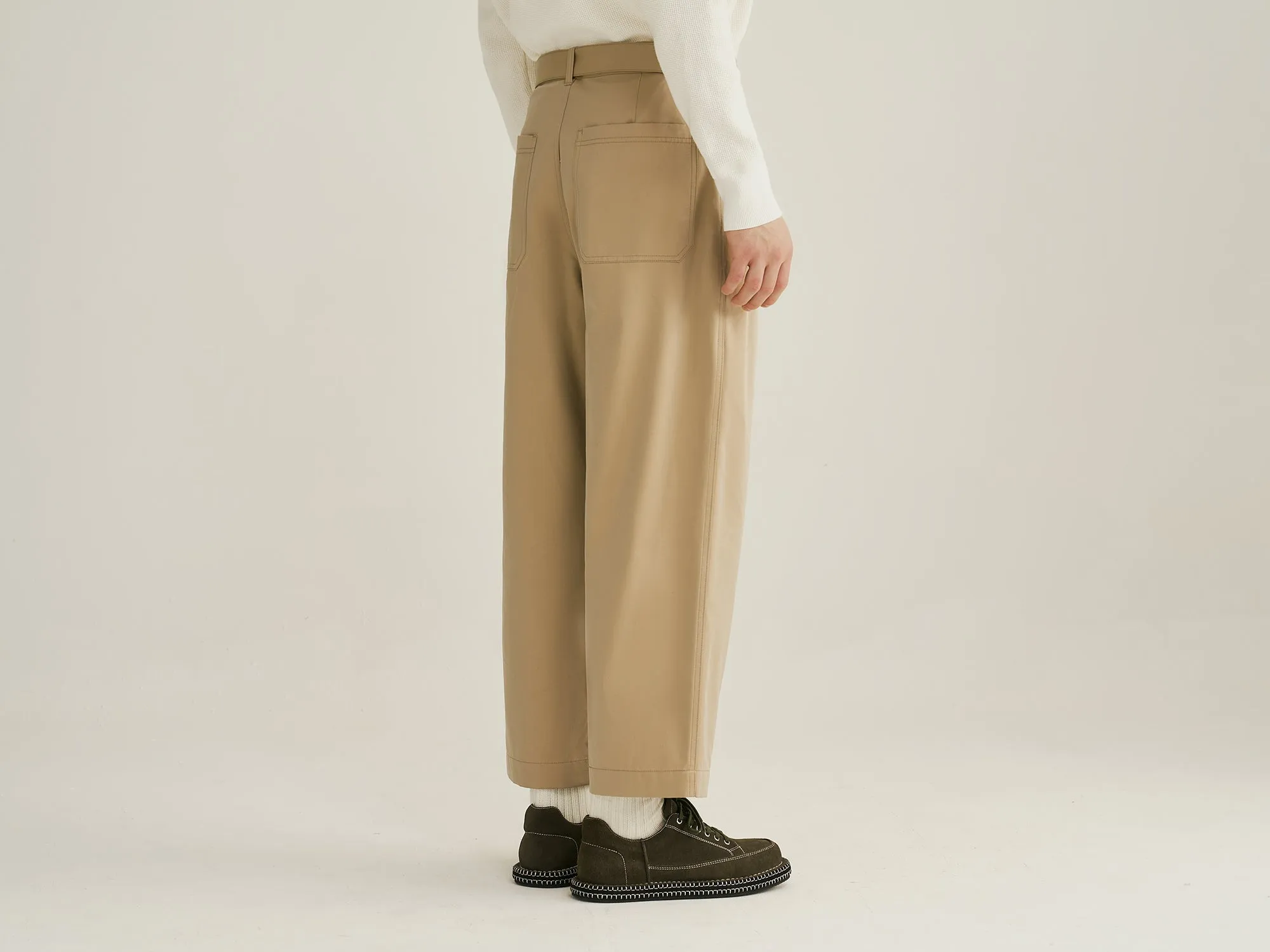 Belted Pants