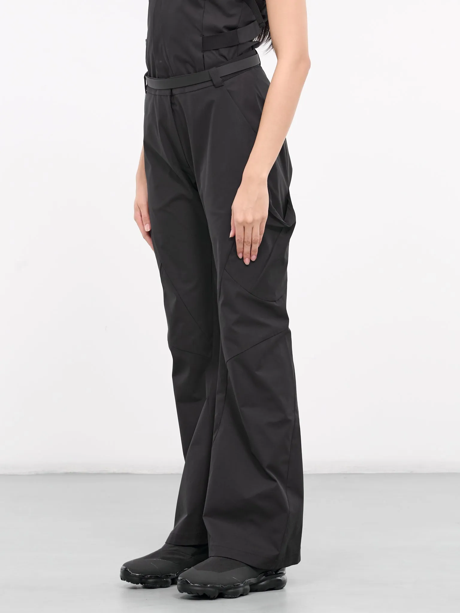 Belted Pocket Pants (PT6K-S24-BLACK)