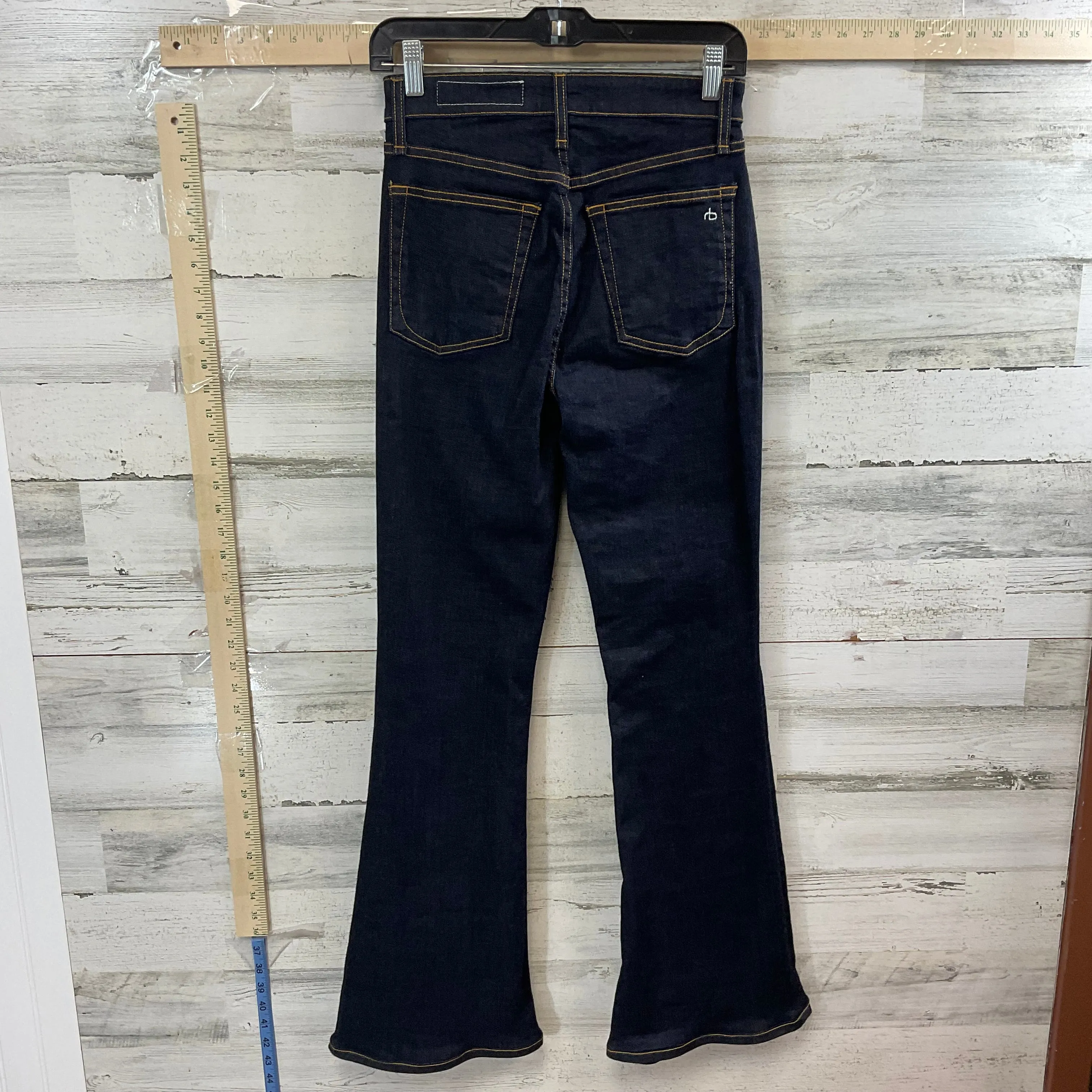 Blue Denim Jeans Flared Rag & Bones Jeans, Size 2