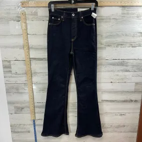 Blue Denim Jeans Flared Rag & Bones Jeans, Size 2