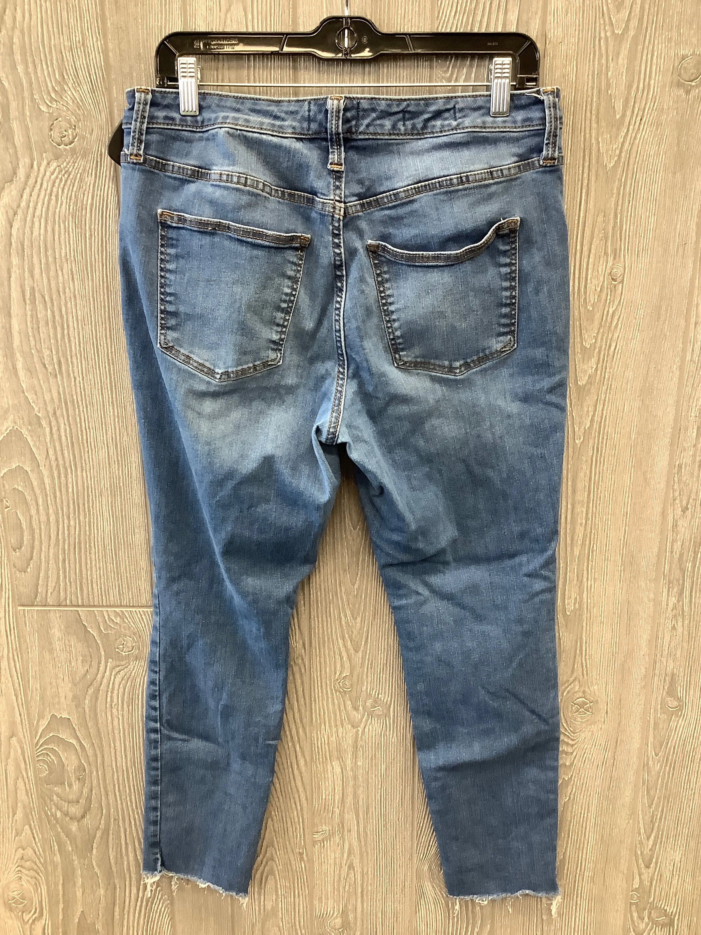 Blue Denim Jeans Straight Universal Thread, Size 12