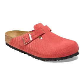 Boston Cord Clog - Sienna Red - Medium/Narrow