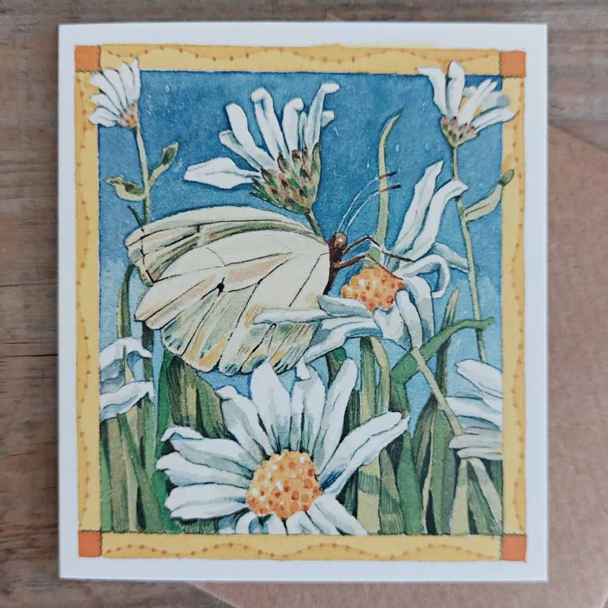 Botanical Alphabet Card