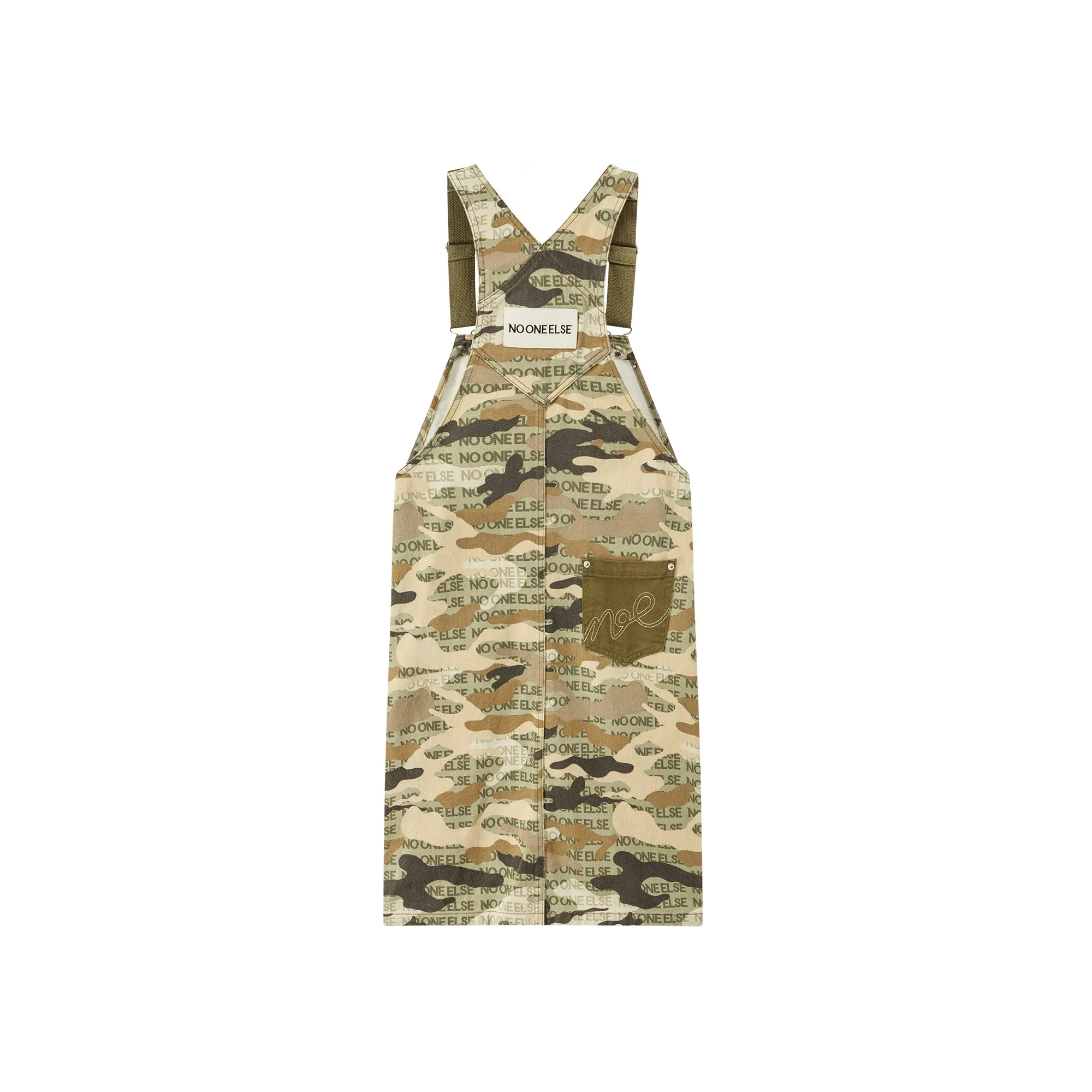 Camouflage Overall Dress