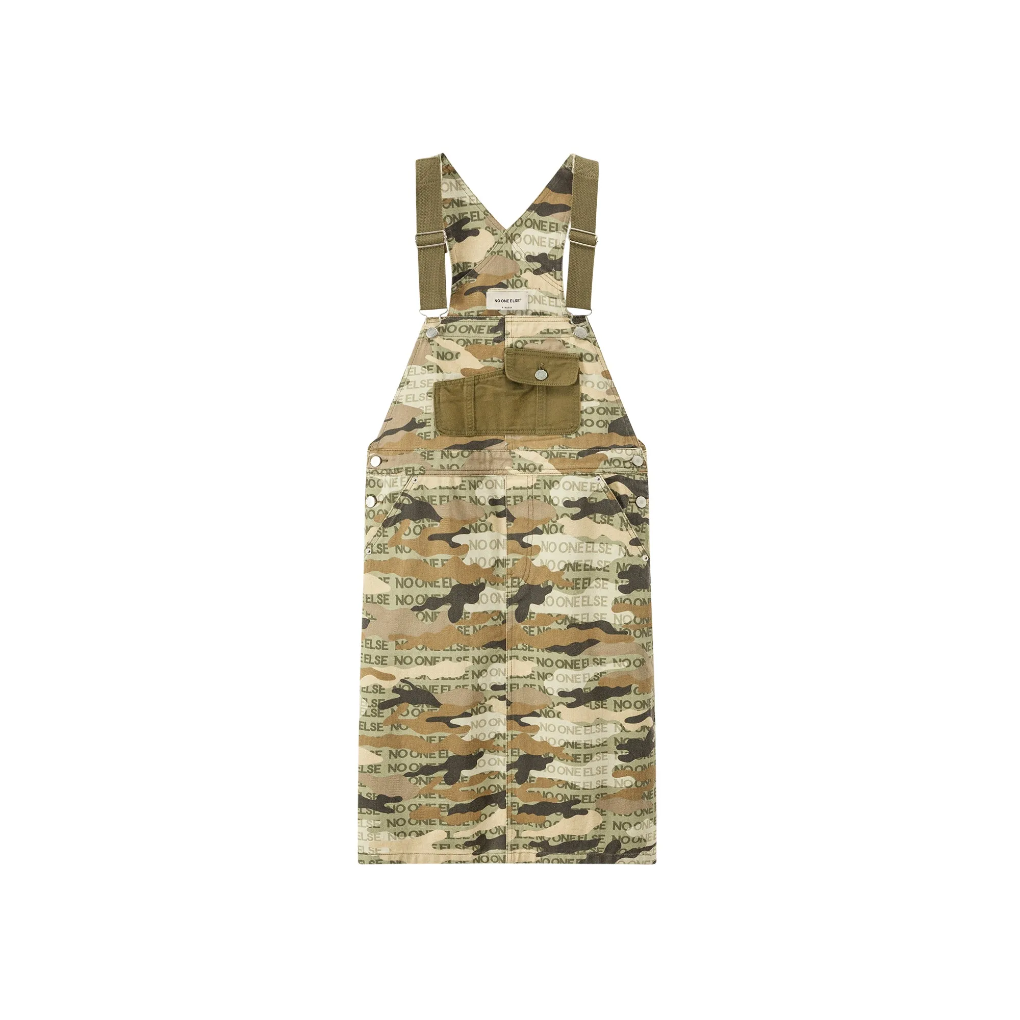 Camouflage Overall Dress