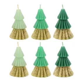 Candles - Green Mini Tree