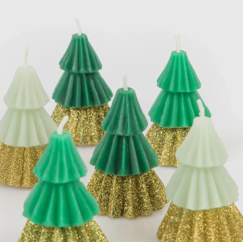 Candles - Green Mini Tree