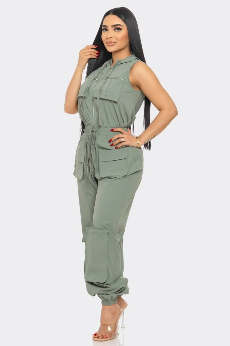 Cargo Jumpsuit