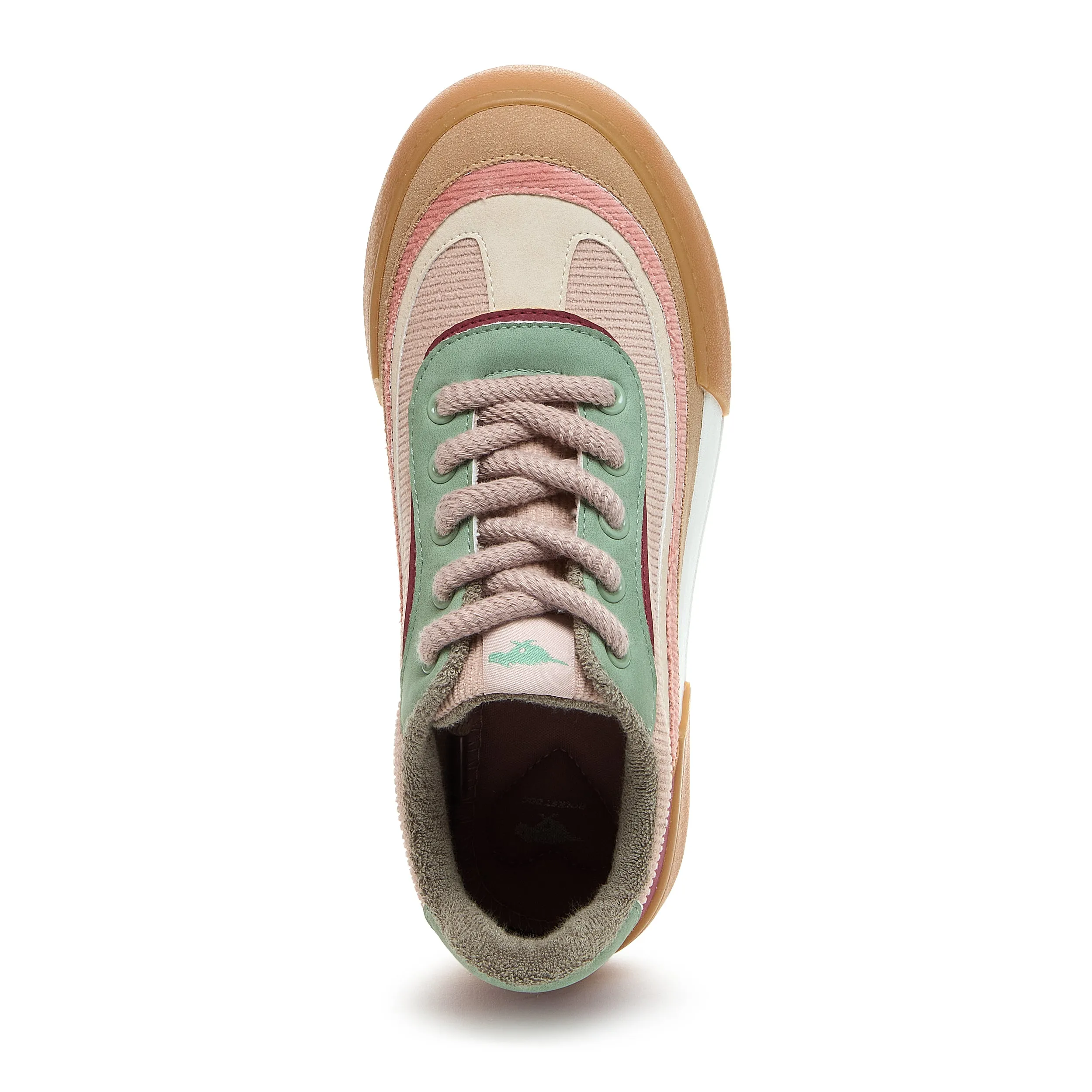 Carson Taupe Color Block Sneaker