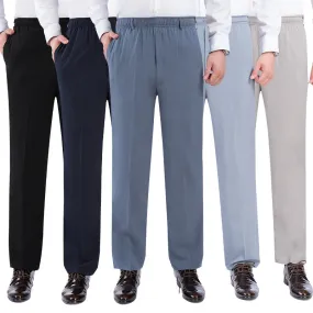 Casual High Waist Comfortable Men'S Long Trousers