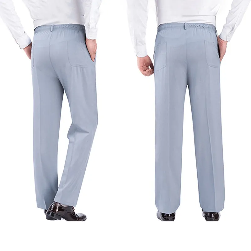 Casual High Waist Comfortable Men'S Long Trousers