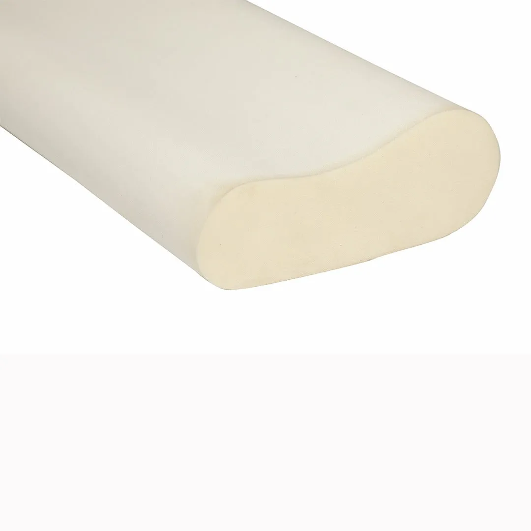 Contour Memory Foam Long Pillow suitable for Neck & Shoulder Pain