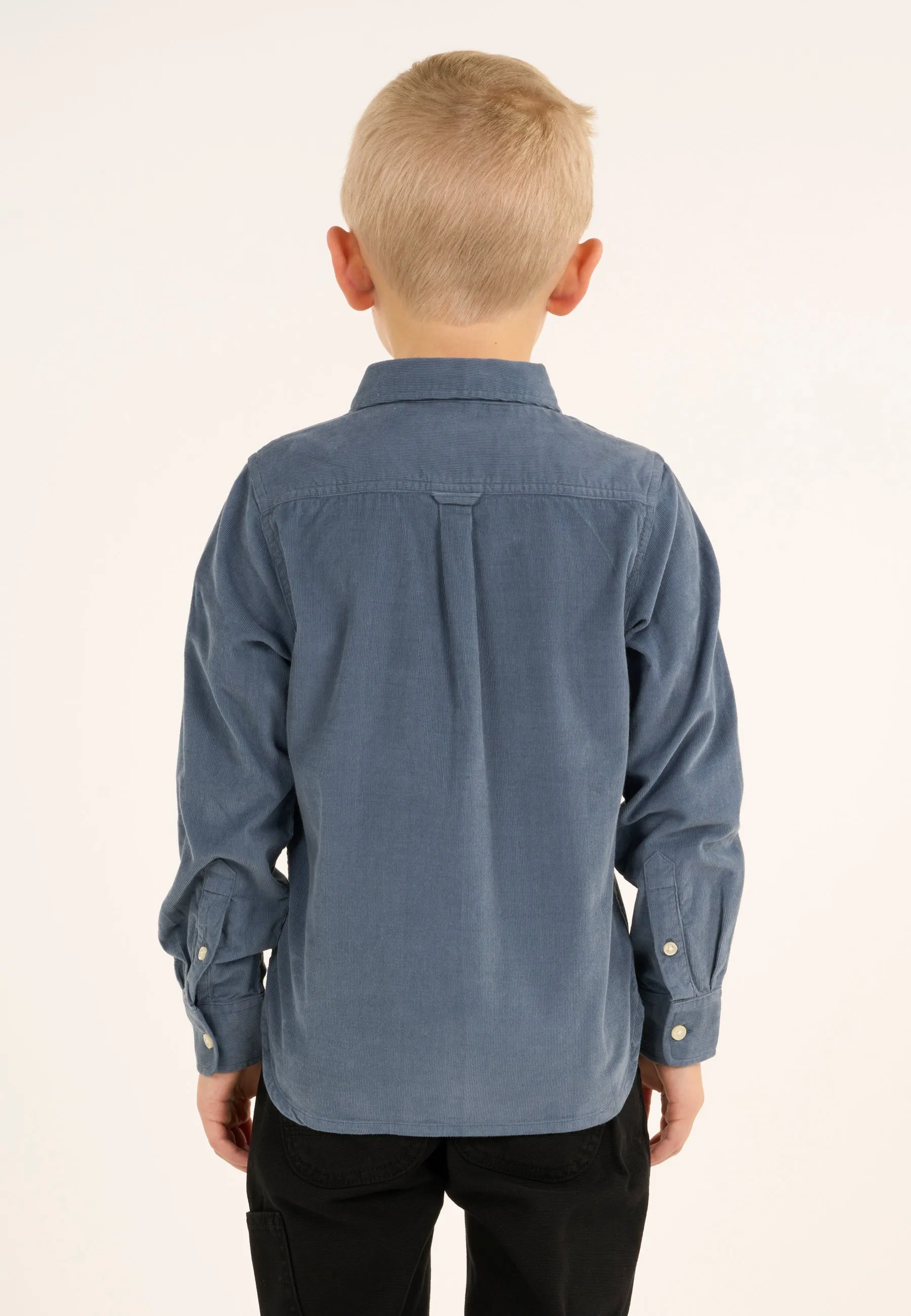 Corduroy shirt - China Blue