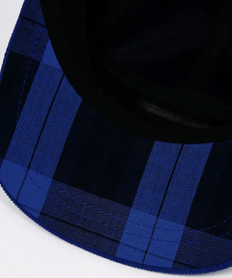 CREVE NINE: Corduroy Camp Cap - Blue