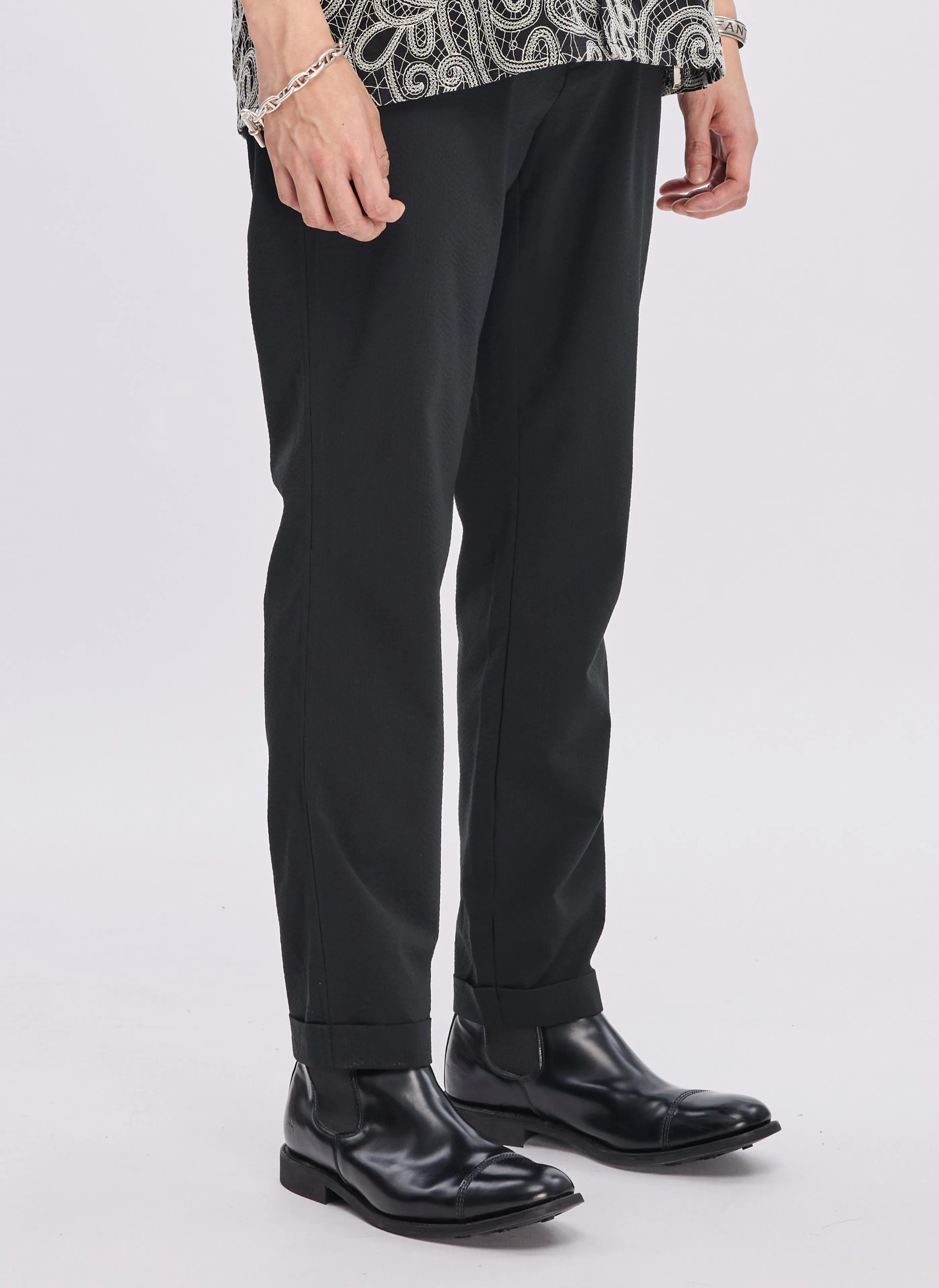 ECO Seersuckers Solotex Ankle Length Slim (P-03)