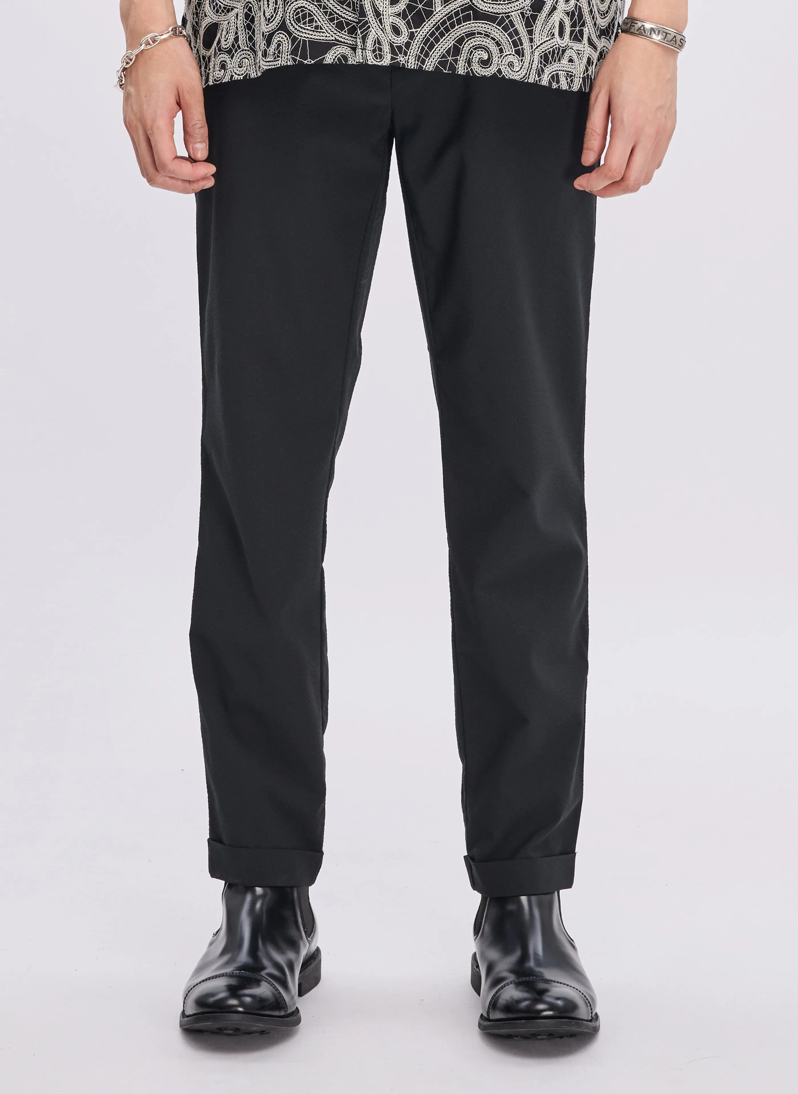 ECO Seersuckers Solotex Ankle Length Slim (P-03)