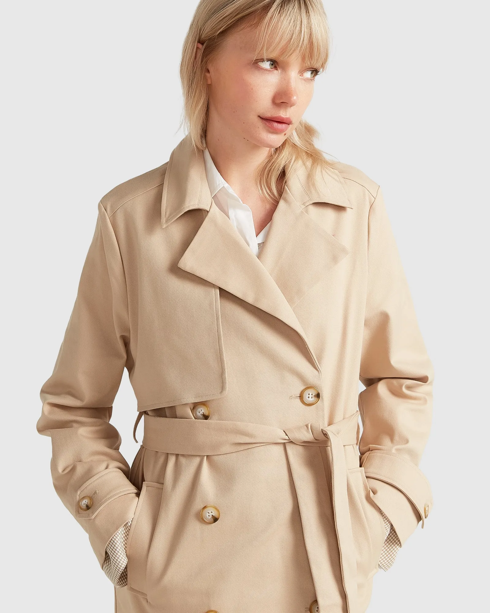 Empirical Trench Coat - Camel