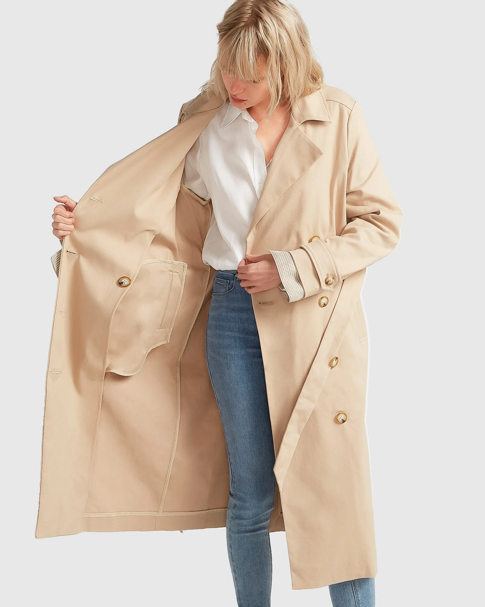 Empirical Trench Coat - Camel