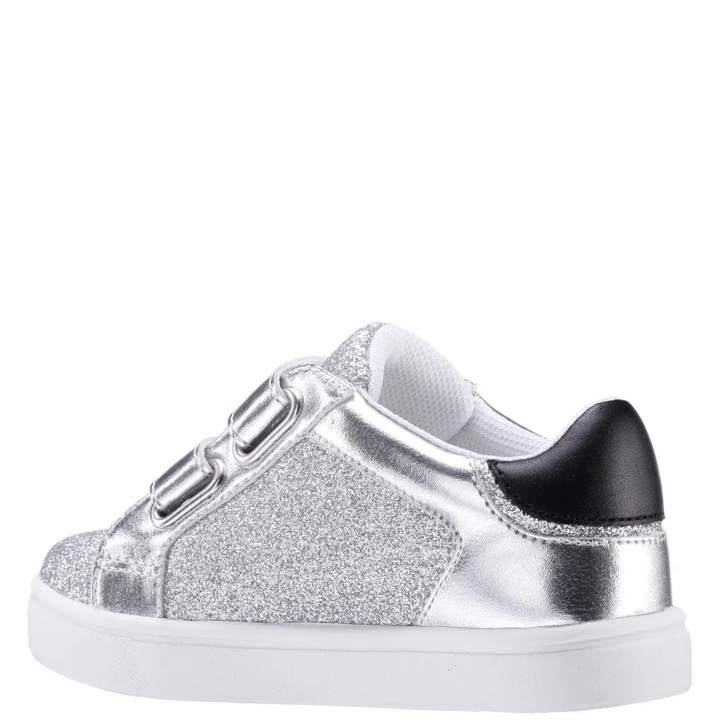 Evon Metallic Star Sneakers