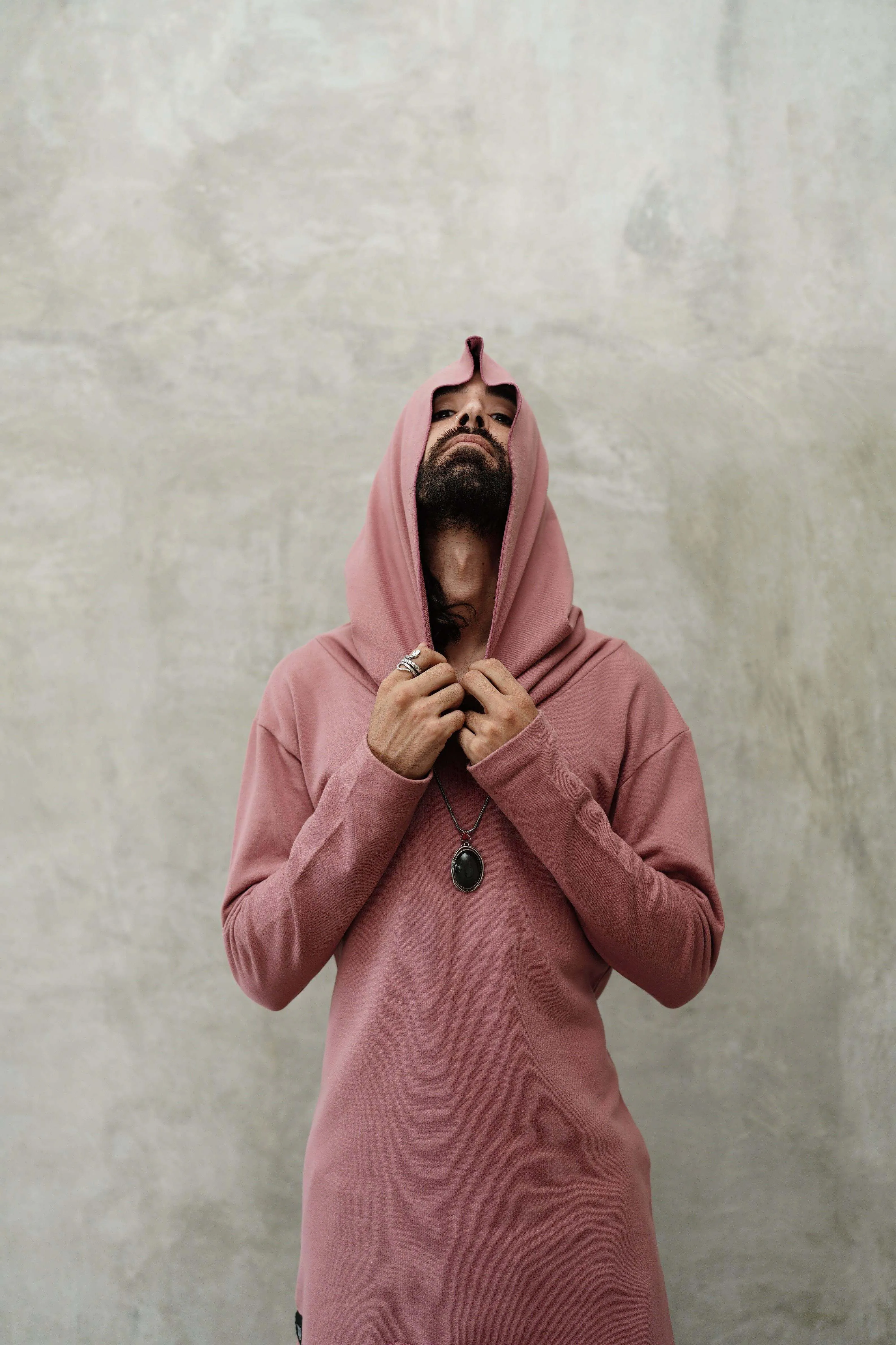 ILTA Warrior - Asymmetric Cowl Neck Cotton Hoodie