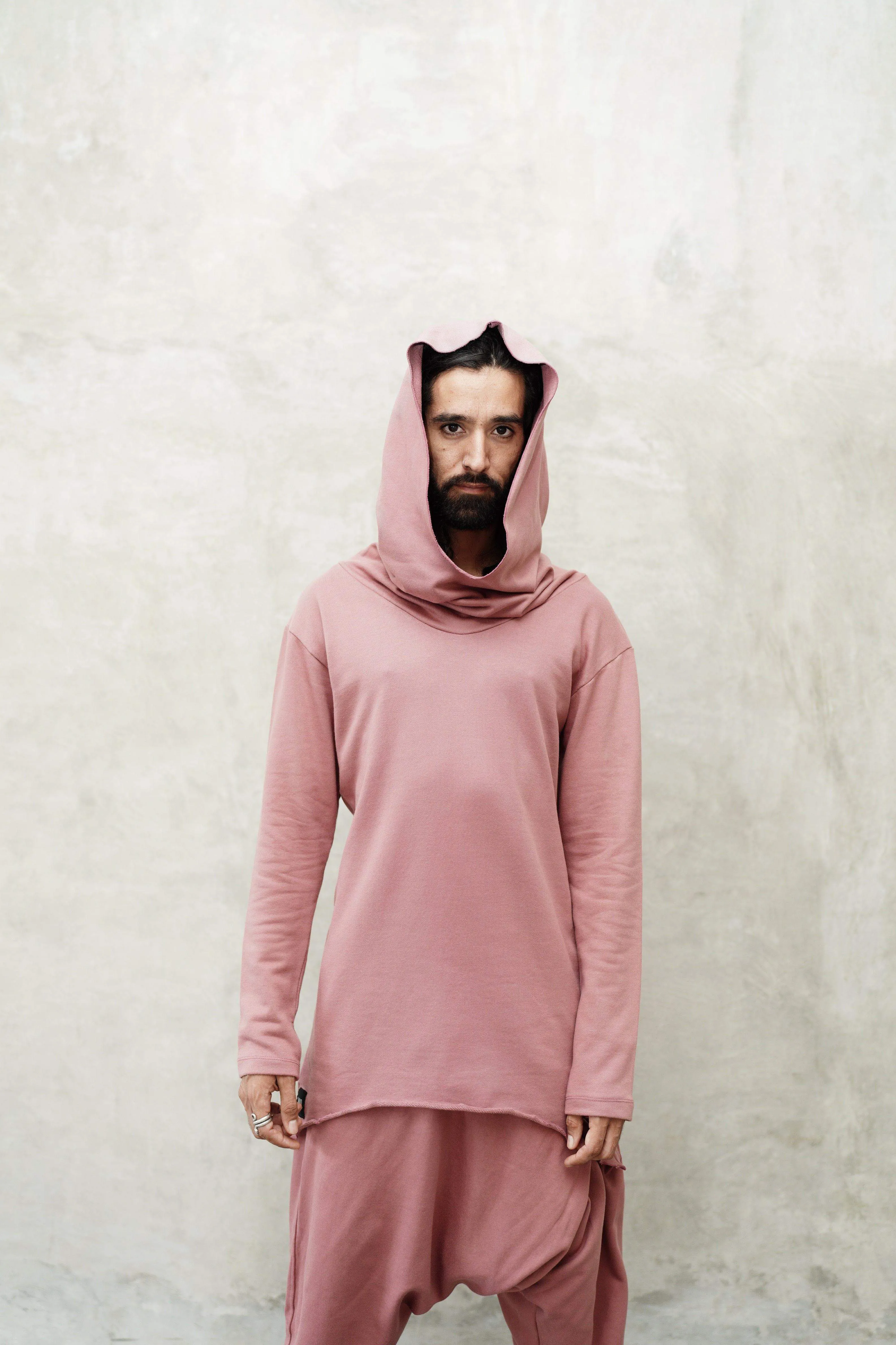 ILTA Warrior - Asymmetric Cowl Neck Cotton Hoodie