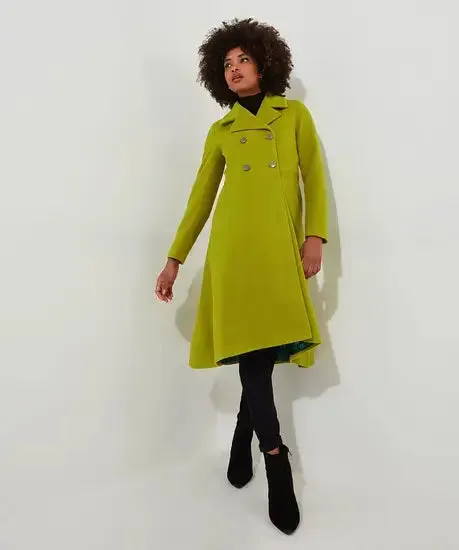 Joe Browns - Be Unique Coat Lime