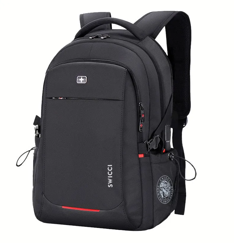 Large Anti-Theft Business Laptop Backpack With USB Charging Port