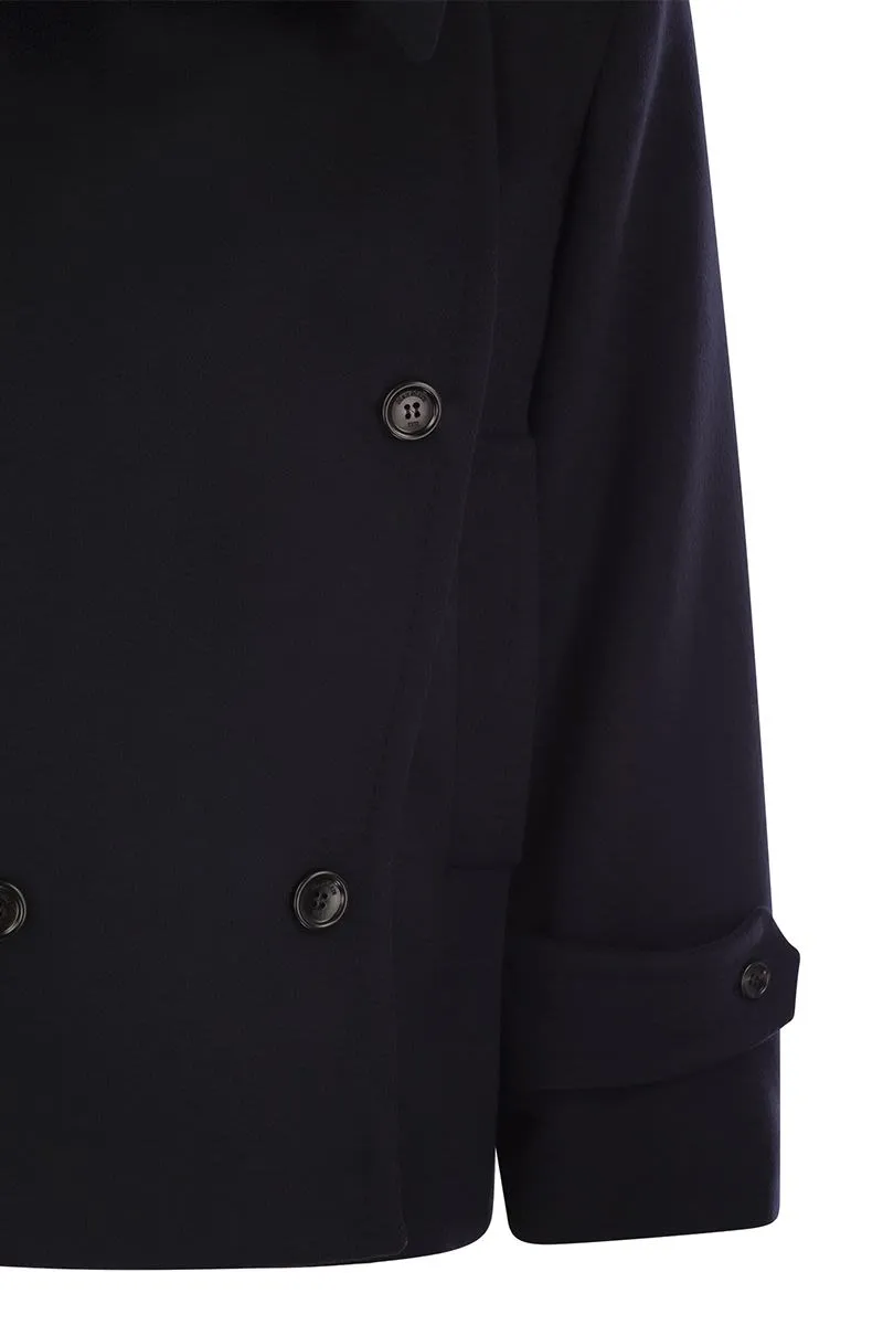 LAVENO - WOOL AND CASHMERE OVER TRENCH COAT