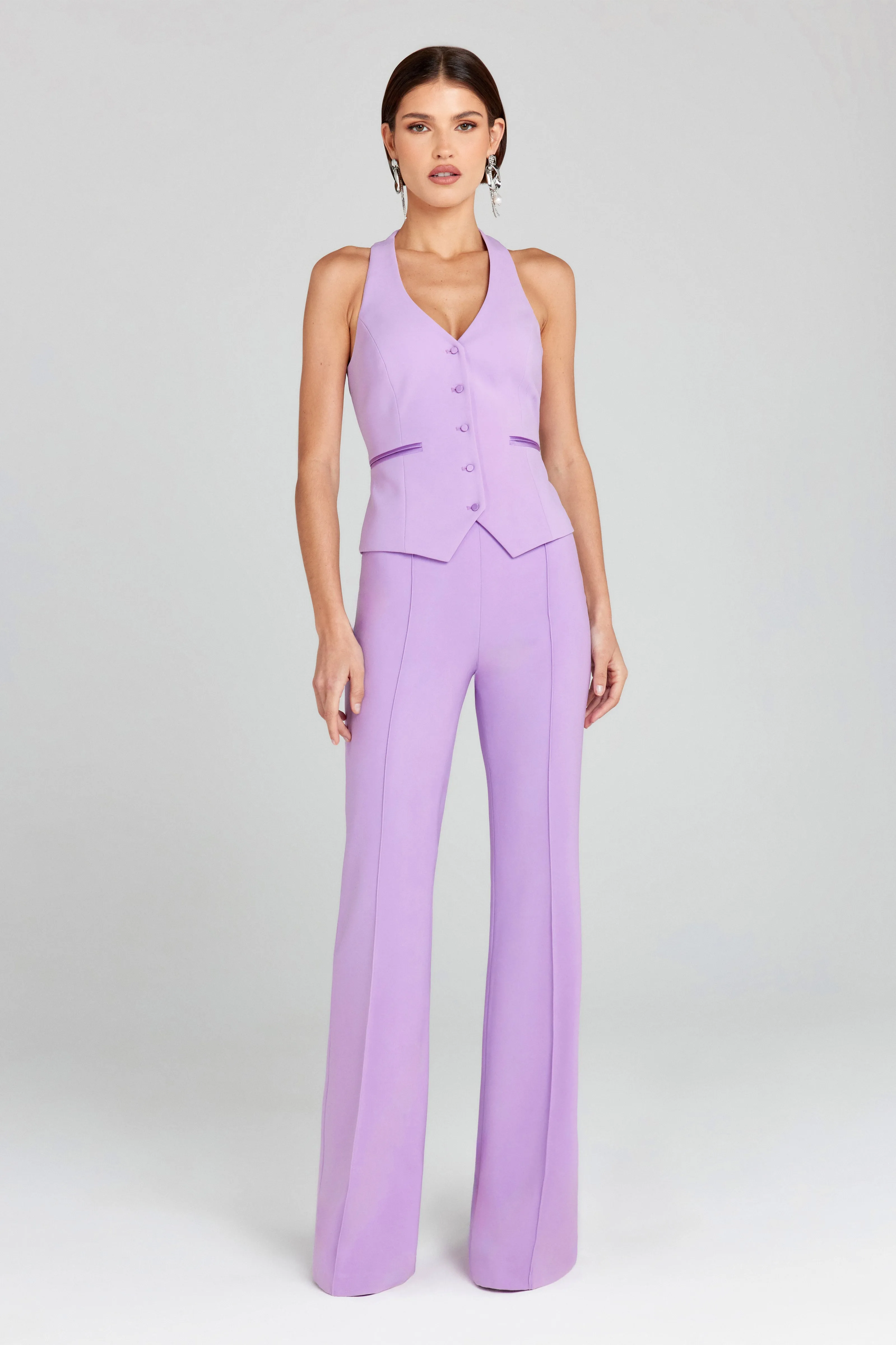 Leni Lilac Waistcoat