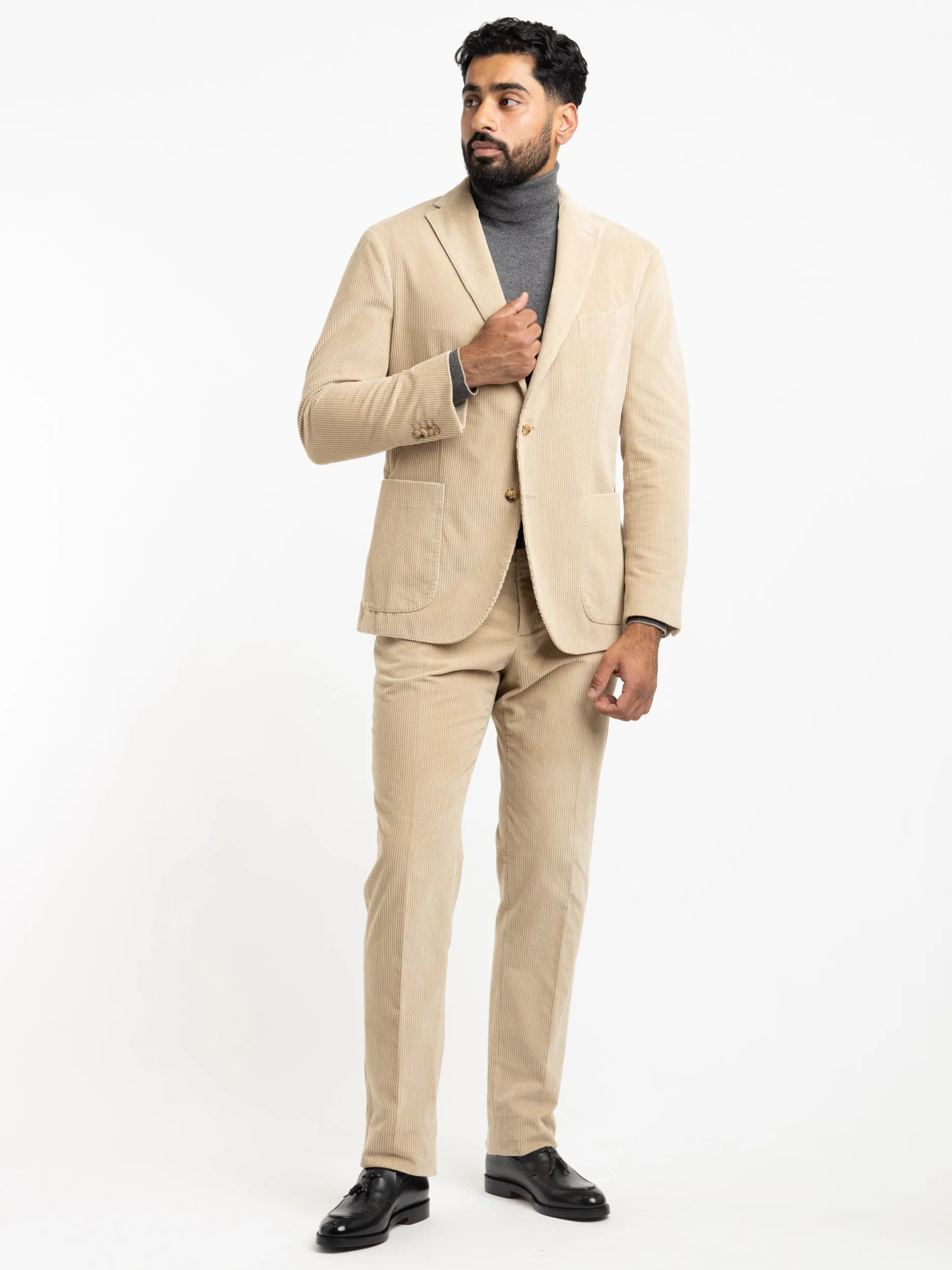 Light Brown Corduroy K-Suit