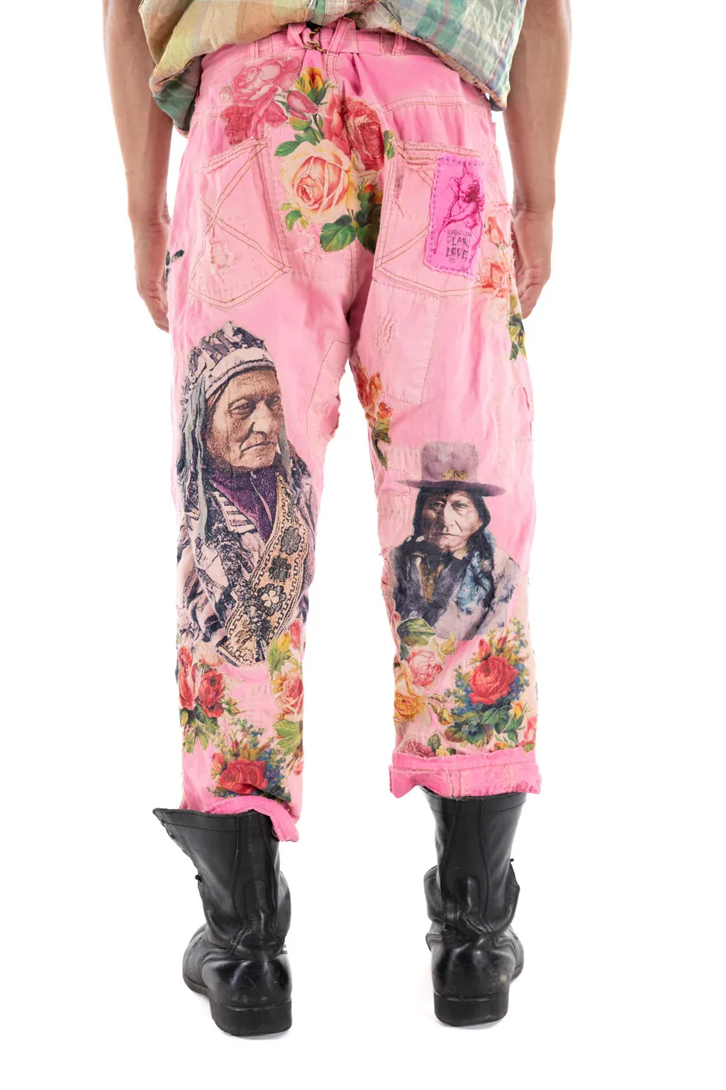 Magnolia Pearl Pants 519 - Great Spirits Miner Denims - Azalea