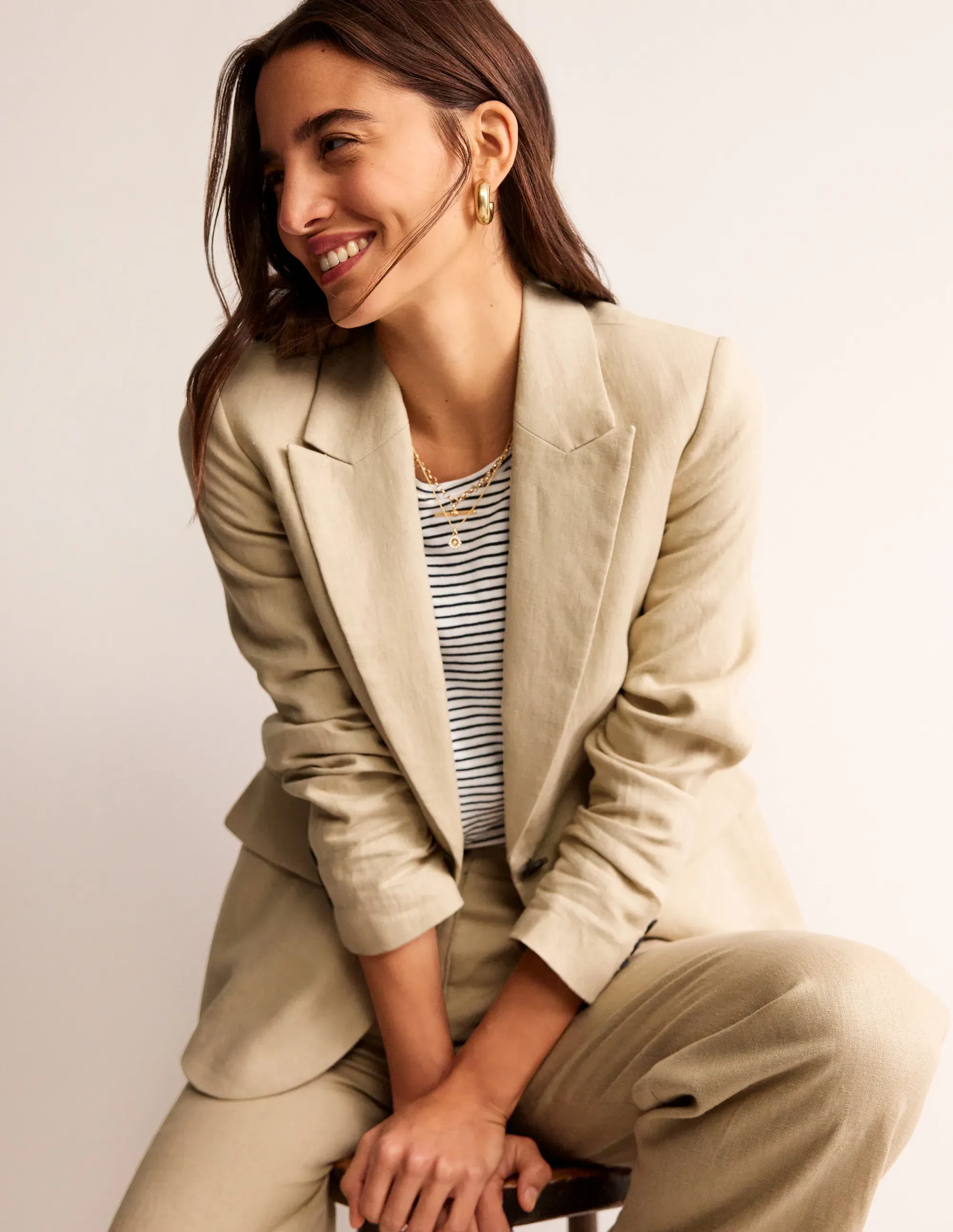 Marylebone Linen Blazer