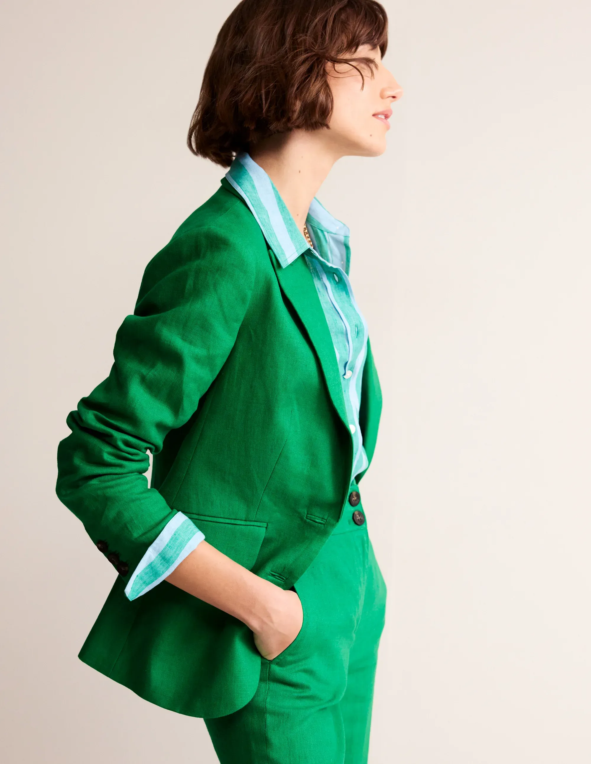 Marylebone Linen Blazer