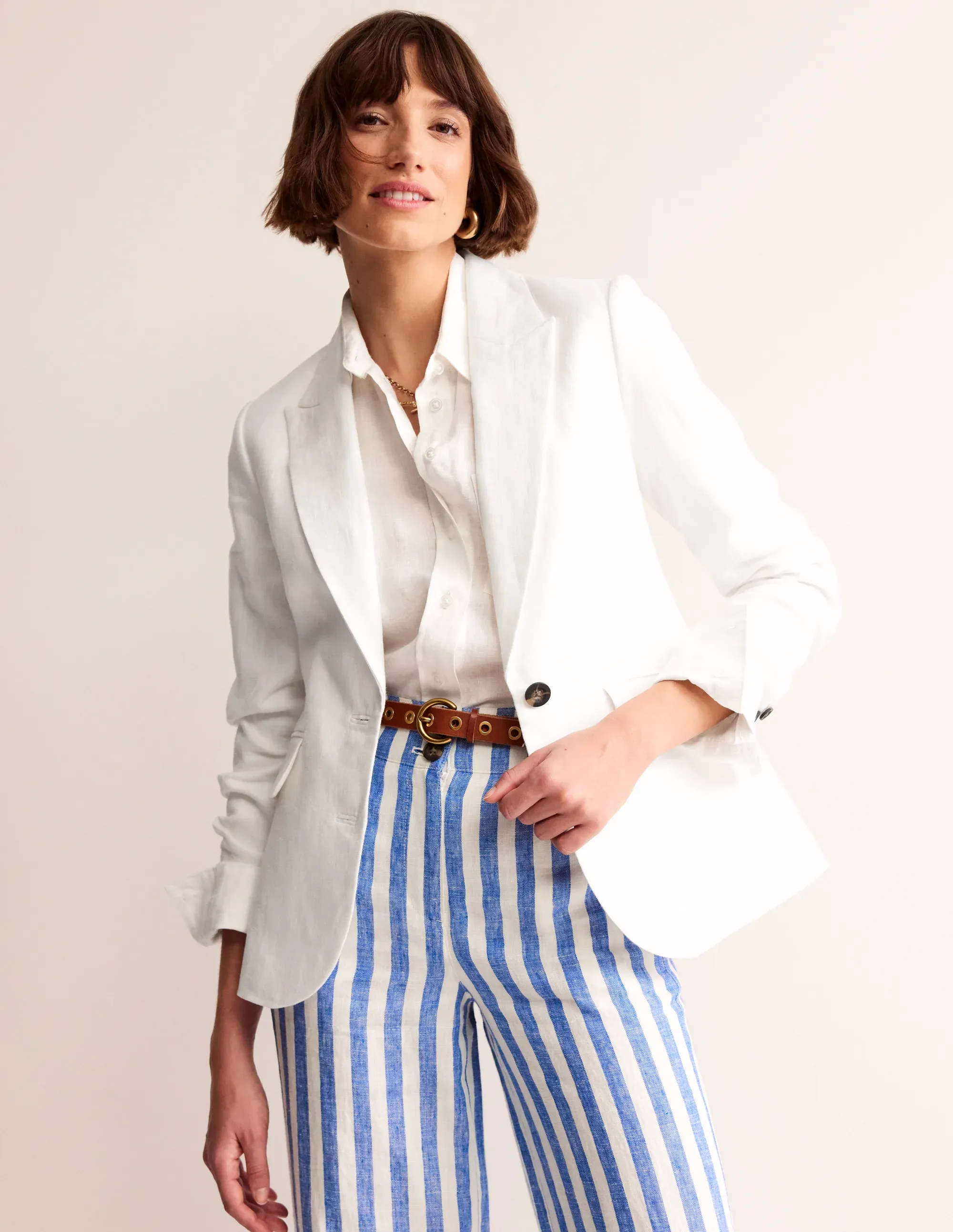 Marylebone Linen Blazer