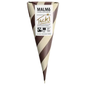 Organic Fairtrade Chocolate Cone | Tack | Coffee & Coconut 37% Milk