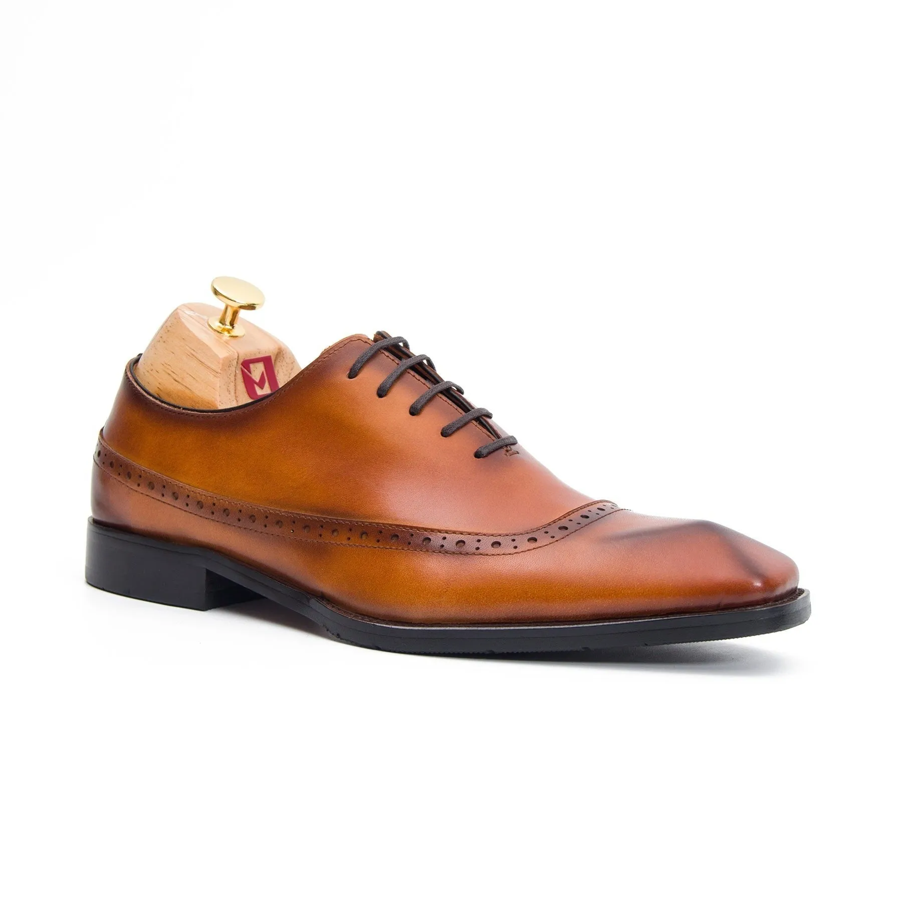 Oxford dress shoes for men