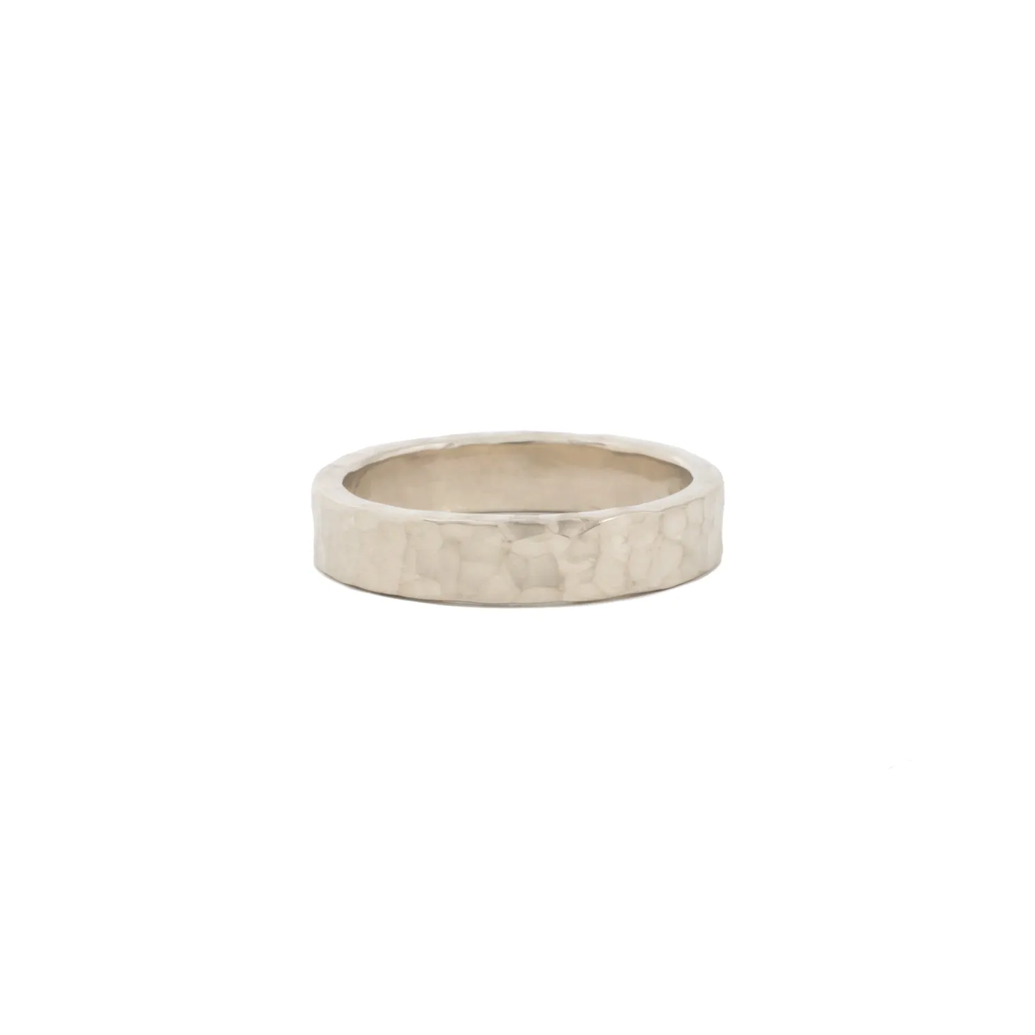 Pebble 4mm Gold Wedding Band