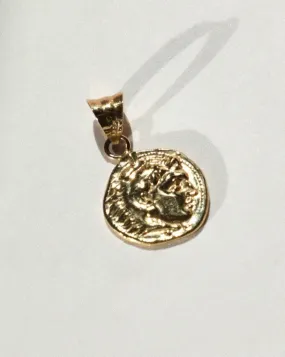 Philee 14k Gold Coin Pendant